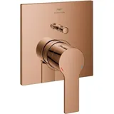 Grohe Allure Einhand-Wannenbatterie, 2 Abgänge, Unterputzmontage, 19315DA1, Farbe: warm sunset