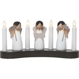 Star Trading Dekoleuchte Angel Choir Holz, mehrfarbig in Weiß | Gr.: onesize