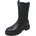 Schaftstiefel Weiß Schwarz 42