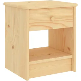 vidaXL Nachtschrank Natur 35 x 30 x 40 cm Braun