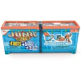 Invento Hexbug JUNKBOTS Large Dumpster, Blindverpackung, Sammel-Edition, 50+ Bauteile für Vier Junkbot-Charakter, inkl. LED-, Vibrations- und Motion-Modul, ab 5 Jahre, 430-6843, Mehrfarbig