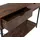 Mendler Konsolentisch HWC-O76 76x109x30cm rotbraun