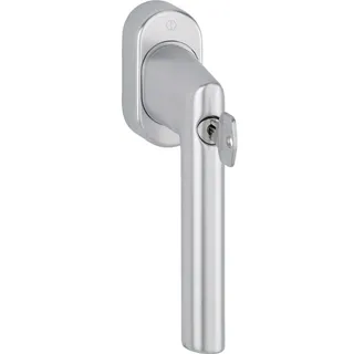 HOPPE Fenstergriff Amsterdam 0400S/US9056 100NM Alu.32-42mm F1 Alu.silberfarben abschl.