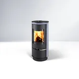 Kaminofen ANDORRA Serpentino 7,5 kW, H/B/T: 1256/538/465