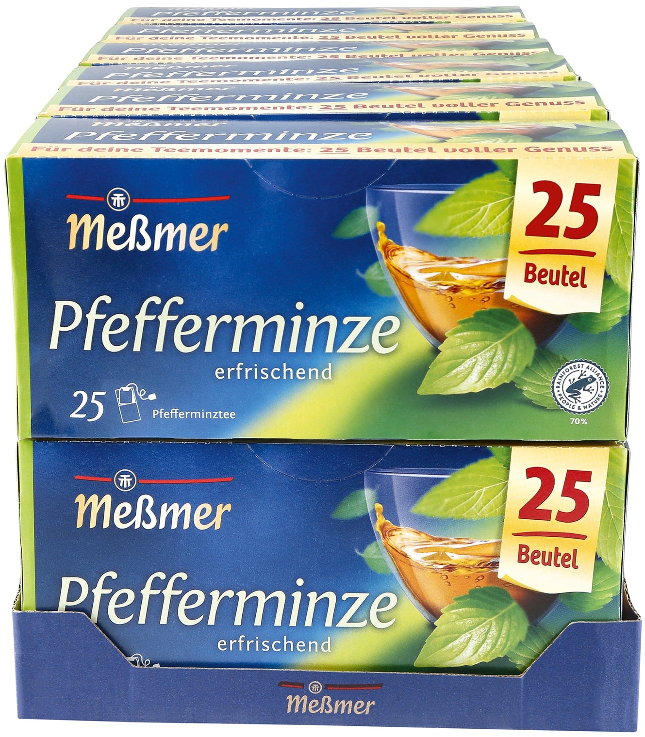 Meßmer Pfefferminztee 56,25 g, 12er Pack