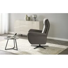 Wohnwert Funktionssessel Maxima Mikrofaser 78 x 113 x 93 cm Grau elektrisch