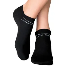 VENICE BEACH Sneakersocken 6 Paar Schwarz/Weiß 31-34