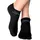 VENICE BEACH Sneakersocken 6 Paar Schwarz/Weiß 31-34