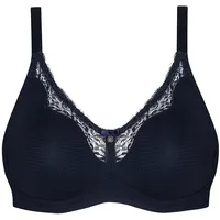 SUSA BH ohne Bügel Capri, Damen-BHS mit gemoldeten Cups & transparentem Spitzenstoff, Wunderbares Hautgefühl - 85D