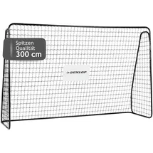 Dunlop Fußballtor Schwarz 300 x 205 x 120 cm