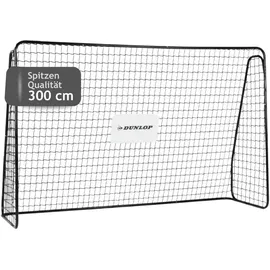 Dunlop Fußballtor Schwarz 300 x 205 x 120 cm