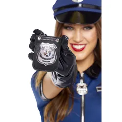 Police Officer Marke mit Kette