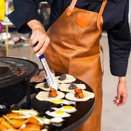 Ofyr Feuerplatte Ø 85 cm Keramik Dunkelgrau