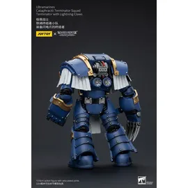 Joy Toy Warhammer The Horus Heresy 1/18 Ultramarines Cataphractii Terminator Squad mit Blitzklingen Actionfigur 14 cm