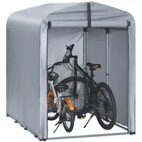 SoBuy Fahrradgarage für 1-2 Fahrräder, Geräteschuppen