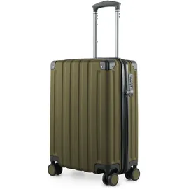 HAUPTSTADTKOFFER Q-Damm 4-Rollen Cabin 54 cm / 38 l avocado