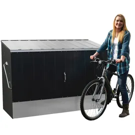 Tepro Fahrradbox anthrazit