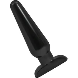 Anal Adventures - Basic Anal Plug Large, 10,8 cm, schwarz