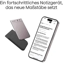 plaud Note KI Sprach-Assistent, Rosegold