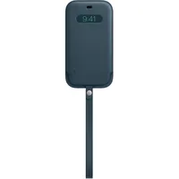 Apple iPhone 12 Pro Max Leder Case mit MagSafe baltischblau