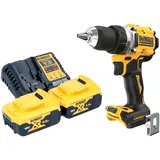 DeWalt DCD 800 P2 Akku Bohrschrauber 18 V 90 Nm Brushless + 2x Akku 5,0 Ah + Ladegerät