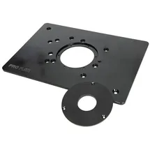 Rockler Fräsplatte aus Aluminium 210 x 298 mm