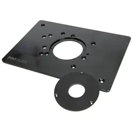 Rockler Fräsplatte aus Aluminium 210 x 298 mm