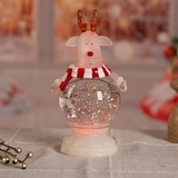 ESTO LED Tischleuchte Rentier Weihnachtsdeko Tischlampe Lampe Leuchte Beleuchtung