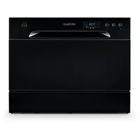Klarstein Amazonia 6 Tischgeschirrspüler (freistehend, 550 mm breit, Schwarz)
