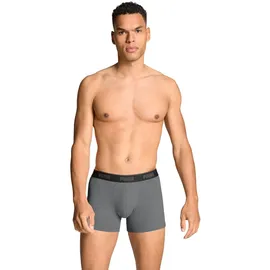 Puma Everyday Basic Boxershorts schwarz/grau XXL 3er Pack
