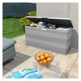 vidaXL Gartenbox Grau 117×45×56 cm