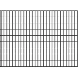 FA-Bausysteme Doppelstabmattenzaun 8/6/8 250 cm x 183 cm Anthrazit