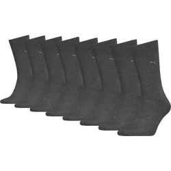 Business Socken 4 Paar weich Herren - Classic Socks grau 47/49
