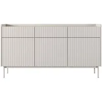 Yourhouse24 Kommode Level B 153 3s3d Beige/Scandi Eiche