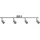 Paulmann Carolina 4-flg.nickel matt