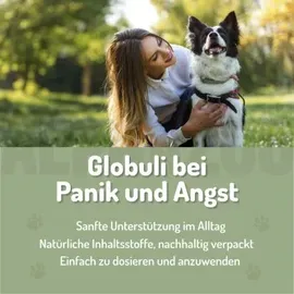 alphazoo Panik Stop Bachblüten 15g 15 g Globuli für Hunde und Katzen