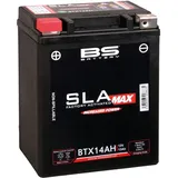 BS Battery Batterie BS-Battery, SLA-MAX, versiegelt, startverstärkt, Batterie "YTX14AH-BS"