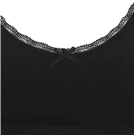 vivance by lascana Bralette aus feiner Pointelle-Ware mit Spitze schwarz 32/34
