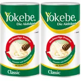 YOKEBE Classic – Diätshake zum Abnehmen – glutenfrei und vegetarisch – Mahlzeitersatz zur Gewichtsabnahme mit hochwertigen Proteinen – 500 g (Packung mit 2)