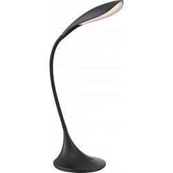 Tischleuchte Nachtischleuchte Schreibtischleuchte schwarz LED Tischlampe verstellbar, 4,5W 4000lm 3000K, BxH51x67 cm