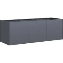 vidaXL Pflanzkübel 120 x 40 x 40 cm Anthrazit