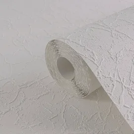 A.S. Création Simply White Papiertapete 53 cm x 10 m 0 g Weiß 251718