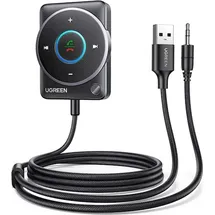 UGREEN Cm723, Usb + 3,5-mm-miniklinkenanschluss, Eingebautes Mikrofon (schwarz)