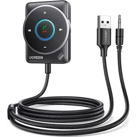 UGREEN Cm723, Usb + 3,5-mm-miniklinkenanschluss, Eingebautes Mikrofon (schwarz)