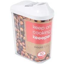 KEEEPER Schüttdose 0,5 l 3x4,5x15cm Weiß