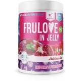 ALLNUTRITION Frulove In Jelly, Raspberry & Pomegranate - Marmelade ohne Zucker 80% Jelly Fruit Kalorienarme Süßigkeiten - Fruchtaufstrich ohne Zucker - Brotaufstrich Vegan 1000g