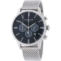 Locman Uhr 1960 Chrono in Silber | Gr.: onesize
