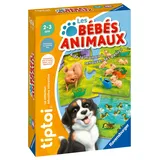 Ravensburger - tiptoi® – Interaktives Spiel – Babys Tiere – Player separat erhältlich – elektronisches Lernspiel, ohne Display – ab 2 Jahren – französische Version – 00 187