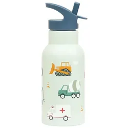 A little Lovely Company Trinkflasche Edelstahl - Fahrzeuge 350ml