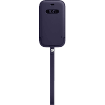 Apple iPhone 12 mini Lederhülle mit MagSafe dunkelviolett